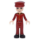 LEGO Nate, Dunkelrot Uniform Minifigur