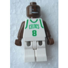 LEGO NBA Antoine Walker, Boston Celtics with #8 Home Uniform Minifigure