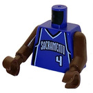 LEGO NBA Chris Webber, Sacramento Kings Torso