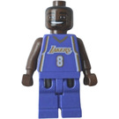 LEGO NBA Kobe Bryant, Los Angeles Lakers #8 (Road Uniform) Minifigure