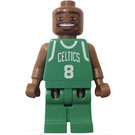 LEGO NBA player, Antoine Walker, Boston Celtics Road Uniform, #8 Minifigure
