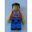 LEGO NBA Player, Number 10, Blue Legs Minifigure