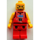 LEGO NBA player, Number 8 Figurine