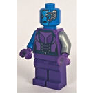 LEGO Nebula jossa Dark Purppura Puku ja Sininen Pää Minihahmo