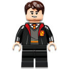 LEGO Neville Longbottom with Black Gryffindor Hoodie and Side Smile Minifigure