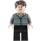 LEGO Neville Longbottom jossa Harmaa Cardigan ja Musta Jalat Minihahmo