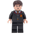 LEGO Neville Longbottom с Сив Gryffindor Суичър с качулка Минифигурка