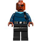 LEGO Nick Fury med Dark Blå Topp Minifigur