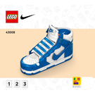 LEGO Nike Dunk Set 43008 Instructions