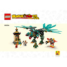 LEGO Nine-Headed Beast 80056 Byggeinstruksjoner