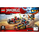 LEGO Ninja Bike Chase 70600 Instrukce