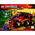 LEGO Ninja DB X 70750 Instrukcje