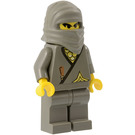 LEGO Ninja - grå Minifigur