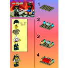 LEGO Ninja Shogun's Mini Base 3077 Instrucciones