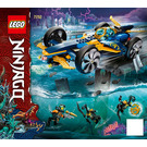 LEGO Ninja Sub Speeder Set 71752 Instructions