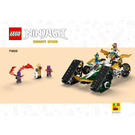 LEGO Ninja Team Combo Vehicle 71820 Instruktioner