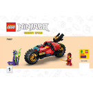 LEGO Ninja Vehicle Tree House Battle Set 71857 Instructions