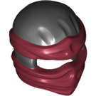 LEGO Ninjago Hood with Dark Red Wraps (19857)