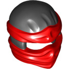 LEGO Ninjago Hood with Red Wraps (19857)