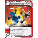 LEGO Ninjago Masters di Spinjitzu Deck 1 Game Carta 28 - Su per Grabs (International Version) (93844)