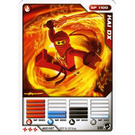 LEGO Ninjago Masters von Spinjitzu Deck 1 Game Karte 3 - Kai DX (North American Version) (93844)