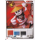LEGO Ninjago Masters of Spinjitzu Deck 1 Game Card 4 - Frakjaw (International Version) (93844)