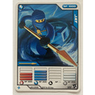 LEGO Ninjago Masters of Spinjitzu Deck 1 Game Card 5 - Jay (International Version) (93844)