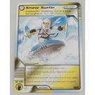 LEGO Ninjago Masters di Spinjitzu Deck 1 Game Carta 59 - Snow Surfin' (International Version) (93844)