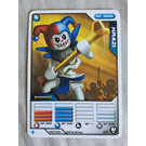 LEGO Ninjago Masters of Spinjitzu Deck 1 Game Card 6 - Krazi (North American Version) (93844)