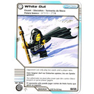 LEGO Ninjago Masters of Spinjitzu Deck 2 Game Card 101 - White Out (International Version) (4643434)