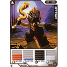 LEGO Ninjago Masters of Spinjitzu Deck 2 Game Card 18 - Bytar (International Version) (4643527)