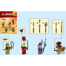 LEGO NINJAGO Minifigure Set 40342 Instructions