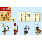 LEGO NINJAGO Minifigure Set 40342 Instrucciones