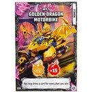 LEGO NINJAGO Trading Card Game (English) Series 8 - # 215 Jay's Golden Draak Motorbike