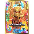 LEGO NINJAGO Trading Card Game (English) Series 8 - # LE5 Golden Draak Cole Limited Edition