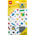 LEGO Notebook - Jaune avec 1 x 1 Tiles (853798)