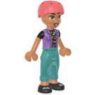 LEGO Nova with Lavender Vest and Helmet Minifigure