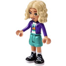 LEGO Nova with Purple Hoodie and Turquoise Shorts Minifigure