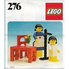 LEGO Nurse en Child 276 Instructions