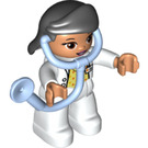 LEGO Nurse with Stethoscope Duplo Figure