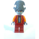 LEGO Nute Gunray mit Dunkelrot Outfit Minifigur