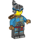 LEGO Nya - Dragons Rising with Hair and Shoulder Armor Minifigure