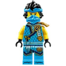 LEGO Nya - Dragons Rising with Hair with Shoulder Armor and Face Mask Minifigure