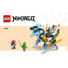 LEGO Nya's Water Dragon EVO 71800 Instructies