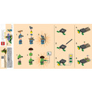 LEGO Nya vs. Mutation Monster Spinner Set 71849 Instructions
