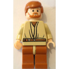 LEGO Obi-Wan Kenobi con Naranja oscuro Piernas Minifigura