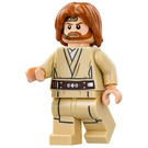 LEGO Obi-Wan Kenobi with Mid-Length Hair and Headset Minifigure