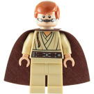 LEGO Obi-Wan Kenobi (Young) med Kappa och Breathing Device Minifigur