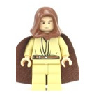 LEGO Obi-Wan Kenobi (Young) med Huva och Kappa Minifigur