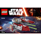 LEGO Obi-Wan's Jedi Interceptor 75135 Instrukce